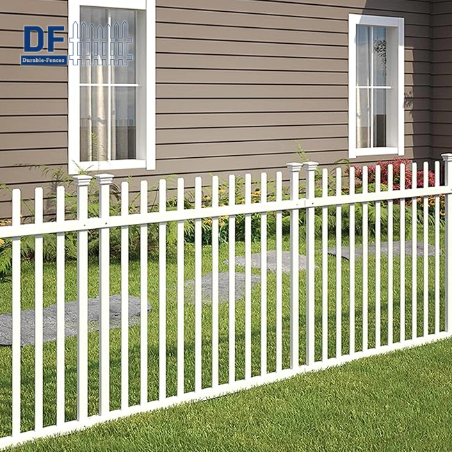 Straight Top Picket Fence